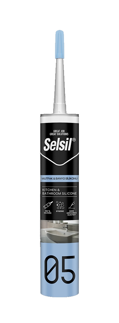 SELSİL DUŞAKABİN SİLİKONU 280ML ŞEFFAF